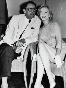 London Airport Arrivals Prints: American Screen Actress Marilyn Monroe