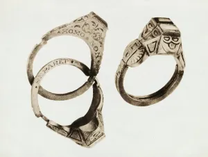 German Art And Culture Prints: Angles of Ancient Ring