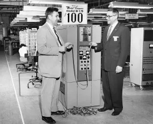 Bendix G-15 Computer Print