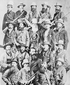 South African War Prints: Boer Commandos Posing Together