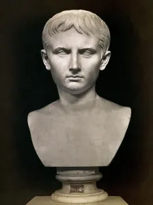 Roman Emperor Bust Prints: Bust of Augustus Caesar
