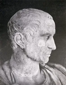 Ancient Rome Sculptures Prints: Bust of Julius Caesar
