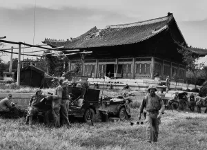 Military History Photos Prints: US Command Post In Seoul