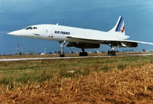 Concorde Aircraft Prints: Concorde on Runway
