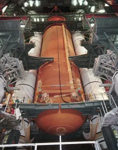 STS-28 External Tank and Solid Rocket Boosters Print