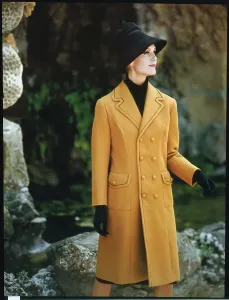 Fine Art Storehouse Print: Florence Model in Yellow Coat