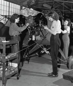 Women In Aviation Industry Prints: Final Assembly