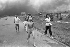 Vietnam War Prints: Napalm Bombing of Trang Bang Print