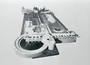 Frank Lloyd Wright Architecture Prints: Frank Lloyd Wright Model