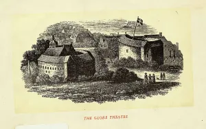 Vintage Theatre Posters UK Prints: The Globe Theater of London
