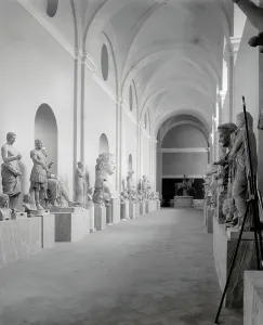 Ancient Roman Emperor Portraits Prints: Hall of Statues of Emperors