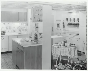 Domestic Kitchen Scene Prints: Interior of Kitchen