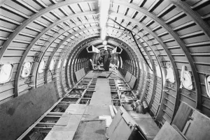 Concorde Prototype Prints: Interior View of Concorde Prototype