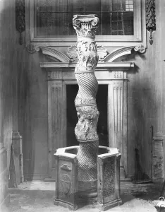 Temple Of Solomon Prints: Ionic Column from Temple of Solomon