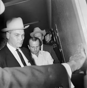 Jack Ruby Led Back to Jail Print - November 24, 1963
