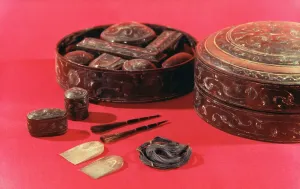 Fine Art Storehouse Print: 100 Year Old Lacquer Box, China