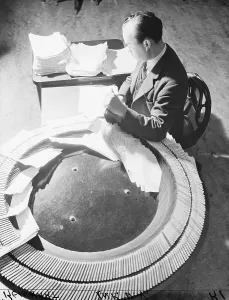 High-Speed Sorting Machine Print, 1943