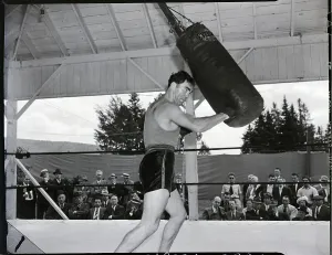 Historical Boxing Images Prints: Max Schmeling Training
