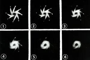 Miniature Galaxy Development Print 12/12/1956