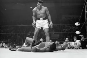Muhammad Ali's Historic Title Fight Print