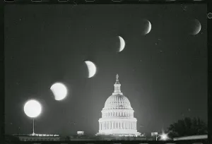 Total Solar Eclipse Prints: Phases of an Eclipse Above the Capitol