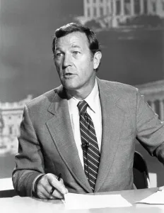 Vintage Television Studio Prints: Roger Mudd Reporting