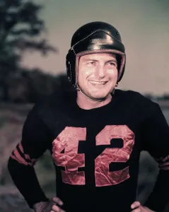 Chicago Bears Prints: Sid Luckman Posing in Uniform