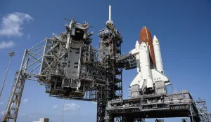 Launch Pad 39A Prints: Space Shuttle on Launch Pad