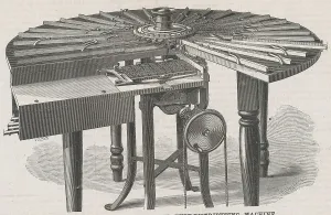 Industrial Revolution Machinery Prints: Type-Distributing Machine