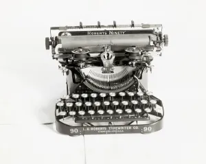 Vintage Typewriter Prints: Typewriter