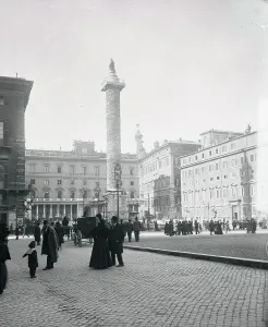 Marcus Aurelius Column Prints: View of Column of Marcus Aurelius