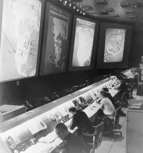 View of SAC Underground Command Post Print