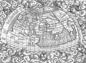 Ptolemy Map Prints: Map of the World Based on Ptolemy