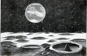 Space Exploration Artwork Prints: Part Of The Surface Of The Moon