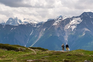 Bettmerhorn Variante trekking route, Switzerland Bettmerhorn Variante trekking route, Switzerland