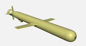 BGM-109 Tomahawk cruise missile, digital illustration BGM-109 Tomahawk cruise missile, digital illustration
