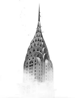 Black and White photos of The Chrysler Building, Empire State Building, and New York City Black and White photos of The Chrysler Building, Empire State Building, and New York City