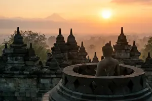 Central Java Province Prints: Borobudur