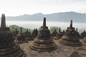Borobudur temple sunrise Borobudur temple sunrise