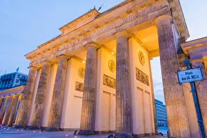 Brandenburger Tor (Brandenburg Gate) , famous landmark in Berlin Germany Brandenburger Tor (Brandenburg Gate) , famous landmark in Berlin Germany