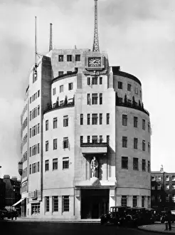 Langham Place Architecture Prints: Broadcasting House