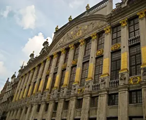 Grand Place Architecture Prints: Brussels Guild Hall