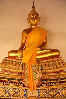 Buddhist Statues In Thailand Prints: Buddha