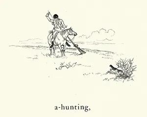 Bye, baby Bunting, Nursery Rhyme, Father's gone a hunting Bye, baby Bunting, Nursery Rhyme, Father's gone a hunting