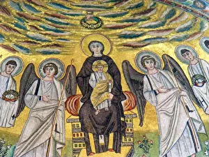 Byzantine mosaic, Basilica of Euphrasius, Porec Byzantine mosaic, Basilica of Euphrasius, Porec