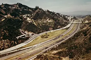 California Landscapes Prints: Cahuenga Pass