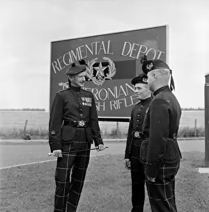 Scottish Military History Prints: Cameronians