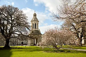 Campanile in Trinity College, Dublin City, Ireland Campanile in Trinity College, Dublin City, Ireland