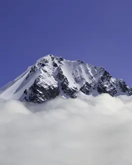 Canada, BC, Whistler, Mt. Trorey above clouds Canada, BC, Whistler, Mt. Trorey above clouds