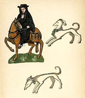 Canterbury Tales - The Monk and his Greyhounds Canterbury Tales - The Monk and his Greyhounds